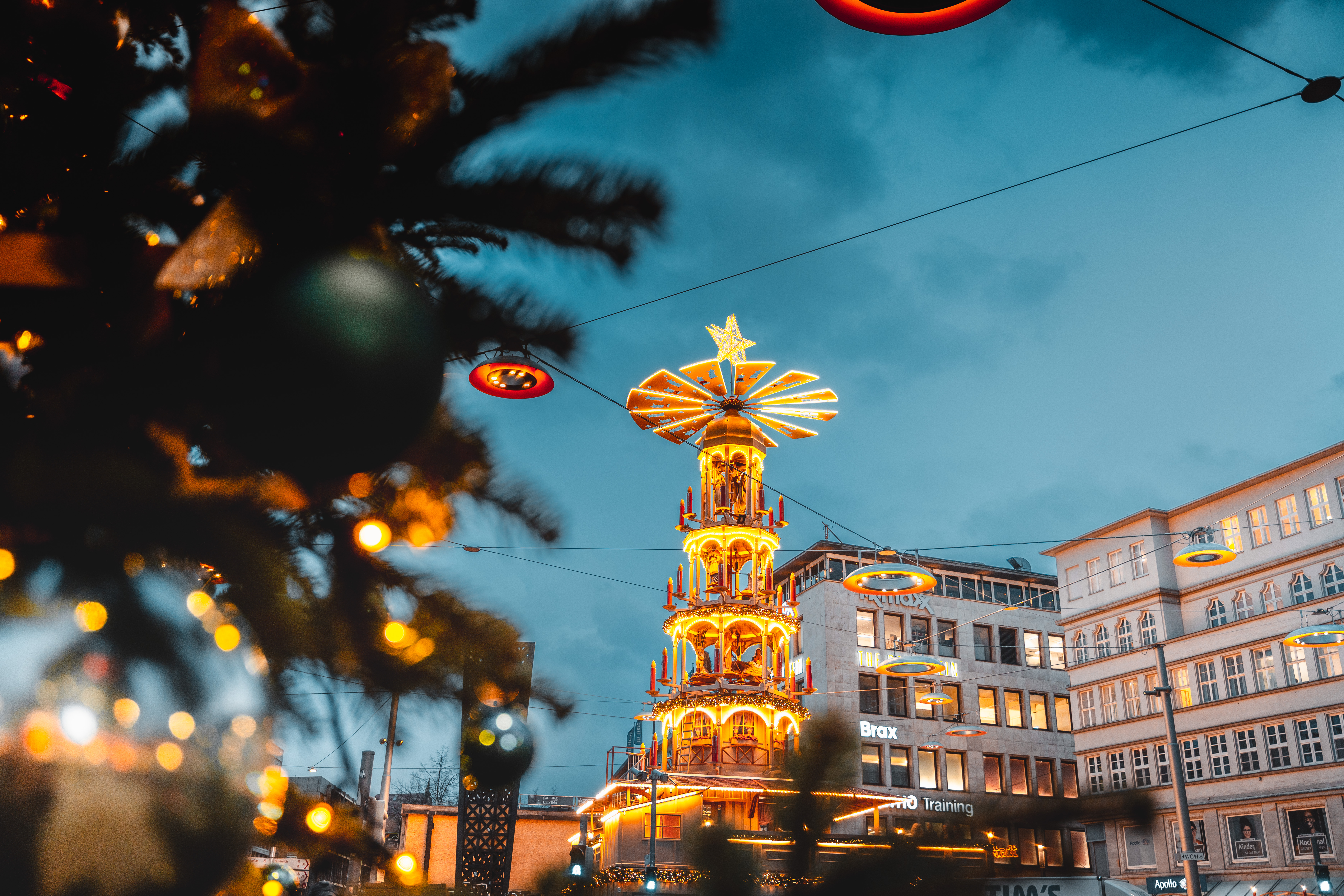 Weihnachtsmarkt Bielefeld Pyramide