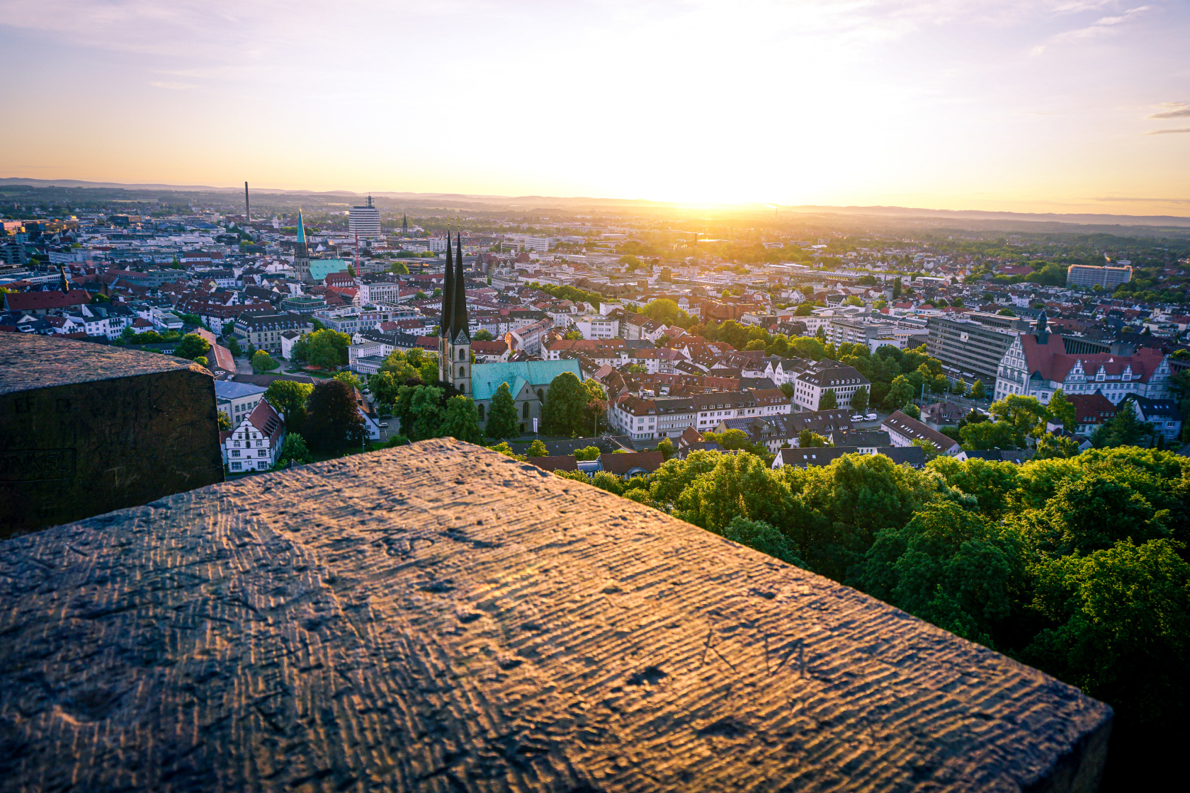 Blick von der Sparrenburg - Panorama © Franzi Beckmann