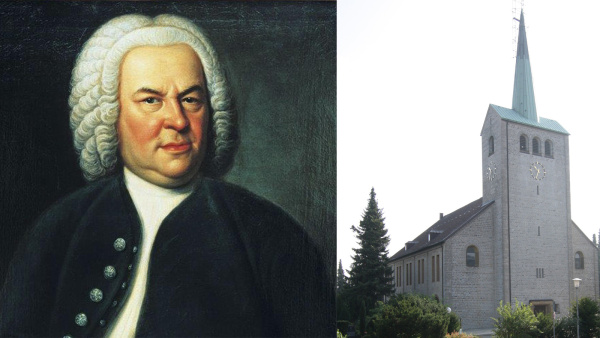 Bach und Marienkirche