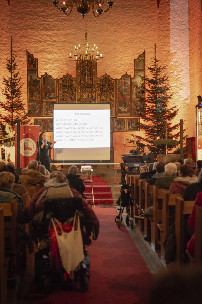 AFTER WORK SINGING in der weihnachtlich-geschmückten Altstädter Nicolaikirche