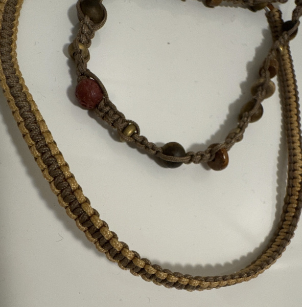 Knüpf dir eine Makramee fußkette 