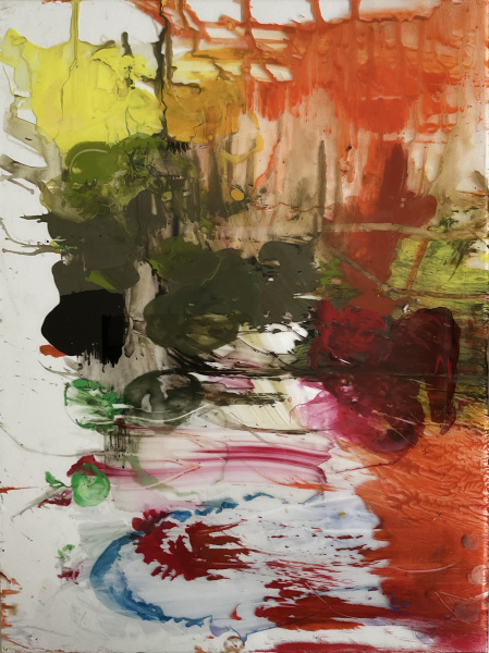 Acryl auf Glas